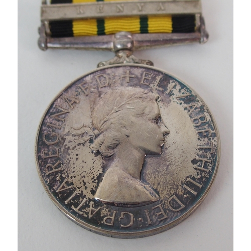 256 - A Queen Elizabeth II Africa General Service Medal