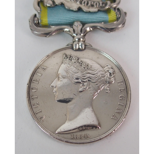 258 - A Victorian Crimea medal