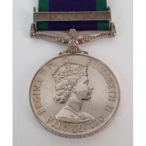 263 - An EIIR Campaign Service medal