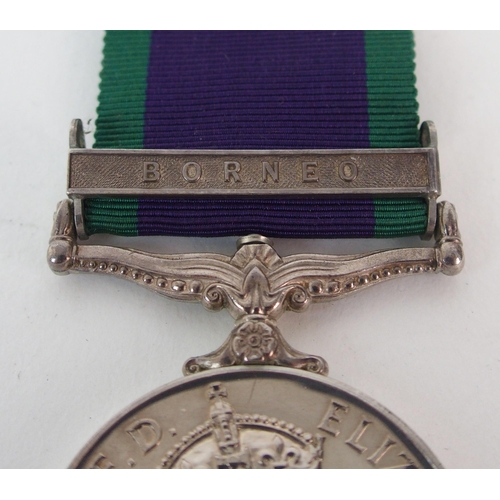 263 - An EIIR Campaign Service medal