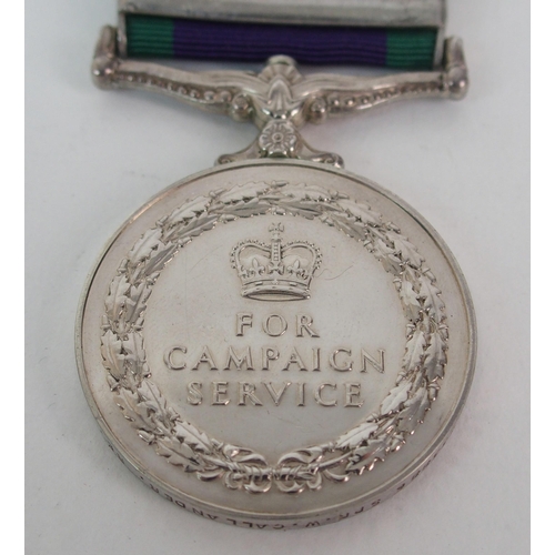 263 - An EIIR Campaign Service medal