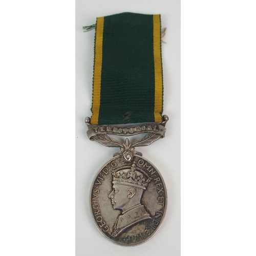 269 - A George VI Territorial Efficiency medal