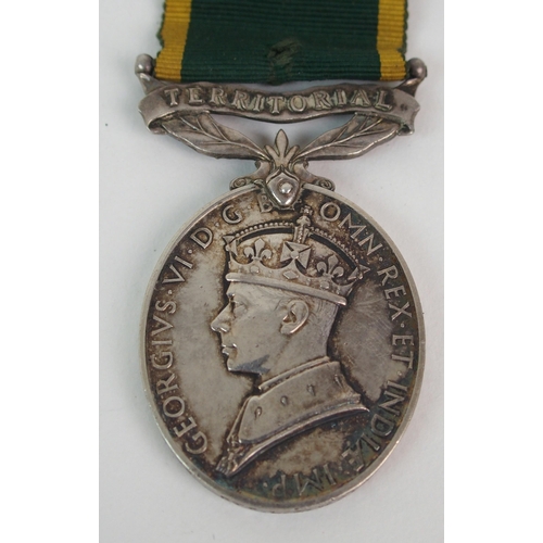 269 - A George VI Territorial Efficiency medal