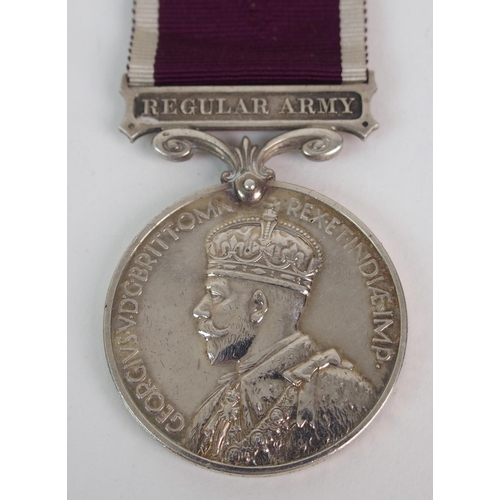 271 - A George V Regular Army Long Service and Good Conduct medal