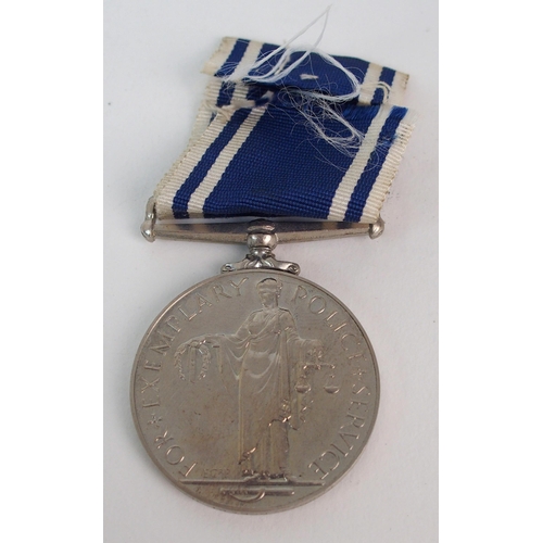 274 - An Elizabeth II Exemplary Police Service medal