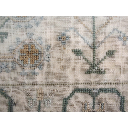 283 - An early 19th Century sampler by Christian Herd