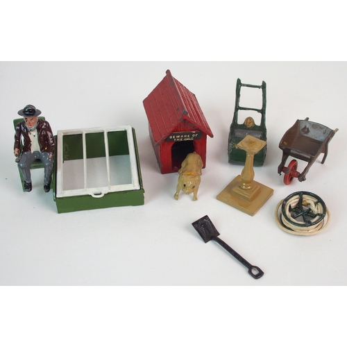 285 - A collection of Britain's painted lead farm figures