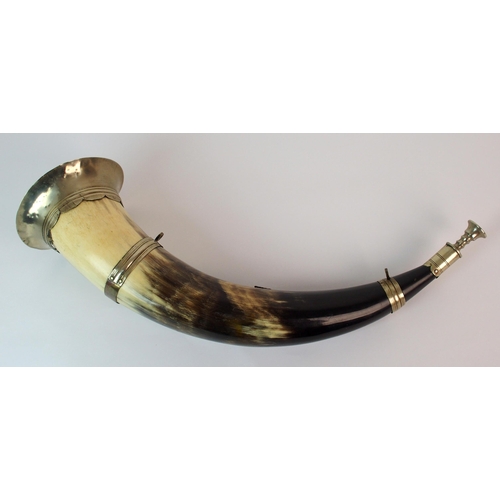 289 - A cowhorn hunting horn