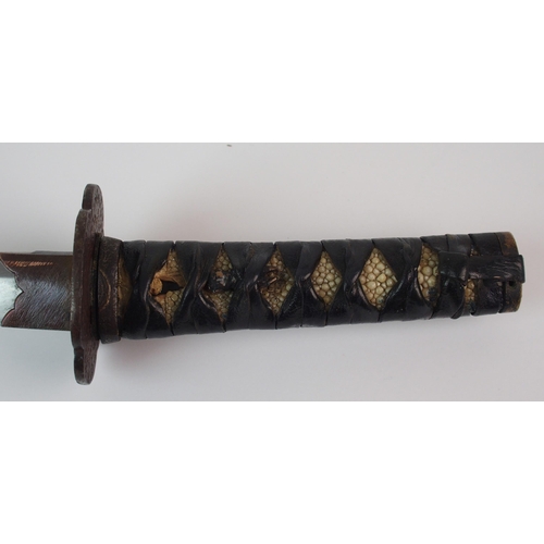 296 - A Japanese short sword