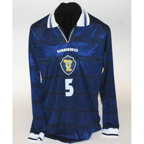 330 - A blue Scotland International shirt