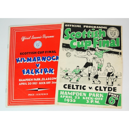 344 - A Celtic v. Clyde  Scottish Cup Final  match programme