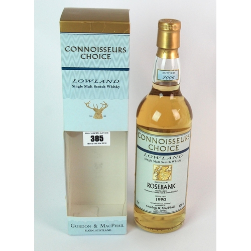 385 - Connoisseurs Choice single malt whisky