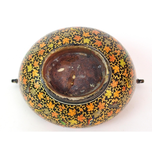 406 - A Kashmir papier mache drinking vessel