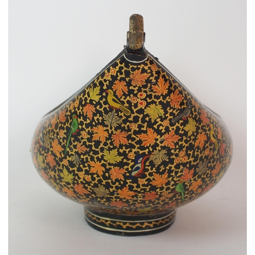 406 - A Kashmir papier mache drinking vessel