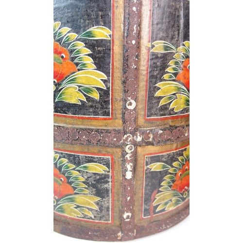 406 - A Kashmir papier mache drinking vessel