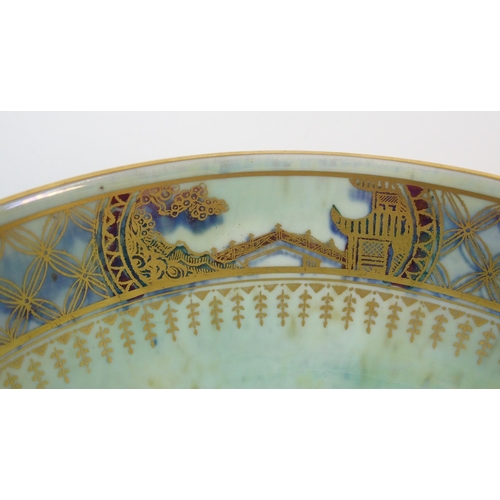 425 - A Wedgwood lustre dragon bowl designed by Daisy Makeig Jones Z4829