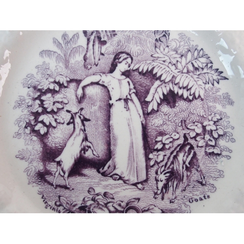 457 - A colletion of British early and mid-19th Century childrens plates