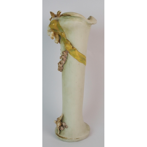 477 - A Karl Klimt design tall porcelain vase