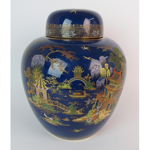 509 - A Carlton Ware 'New Mikado' ginger jar