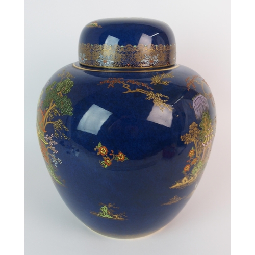 509 - A Carlton Ware 'New Mikado' ginger jar