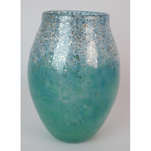 510 - A Monart Scottish Glass vase