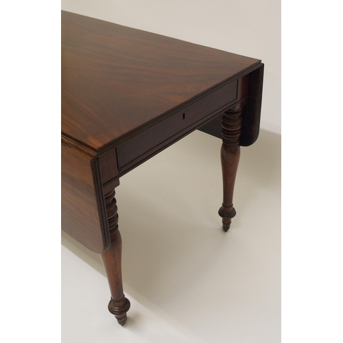 759 - A 19th Century mahogany drop leaf table