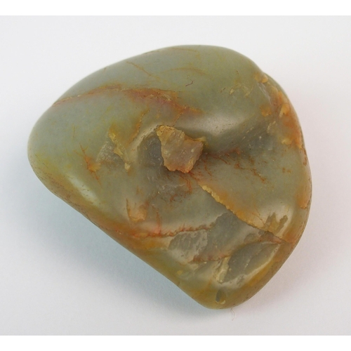 77 - A Chinese jade pebble carving