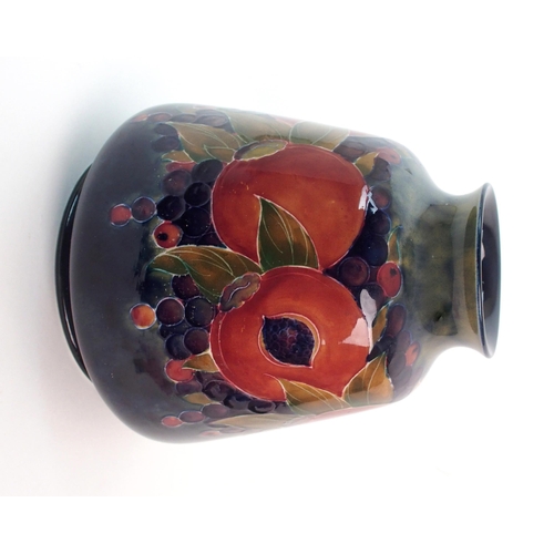 156 - A Moorcroft Pottery Pomegranate vase