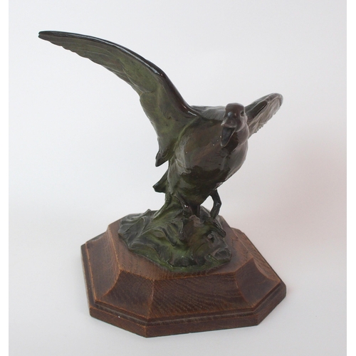 199 - A Scottish patinated cast bronze figure  by Phyllis M. Bone (Scottish  1896-1972)