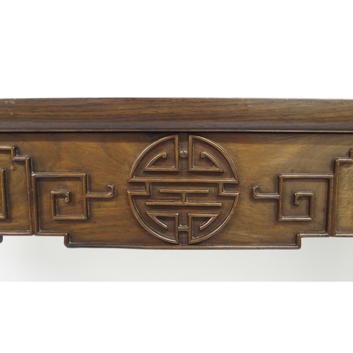 308 - A Chinese hardwood alter table