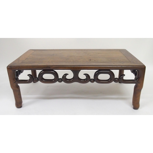 309 - A Chinese hardwood nest of four tables