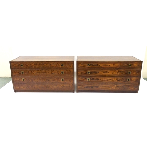 324 - A pair of rosewood chests designed by Robert Heritage for Archie Shine