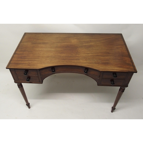 347 - A George IV mahogany dressing table