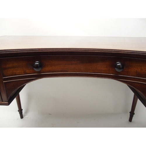 347 - A George IV mahogany dressing table