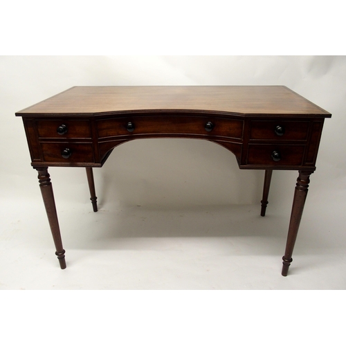 347 - A George IV mahogany dressing table