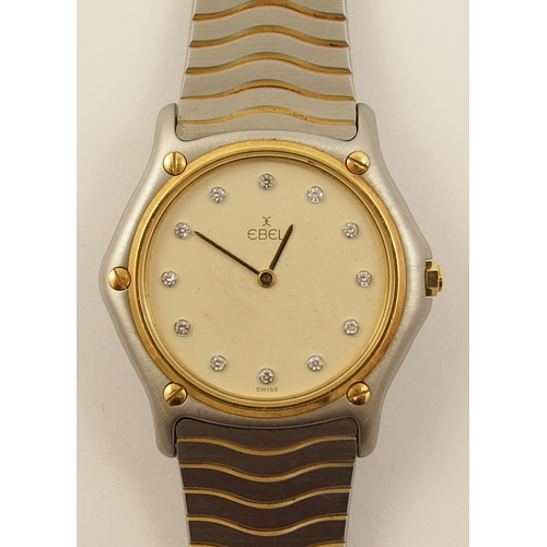 488 - An Ebel diamond set watch