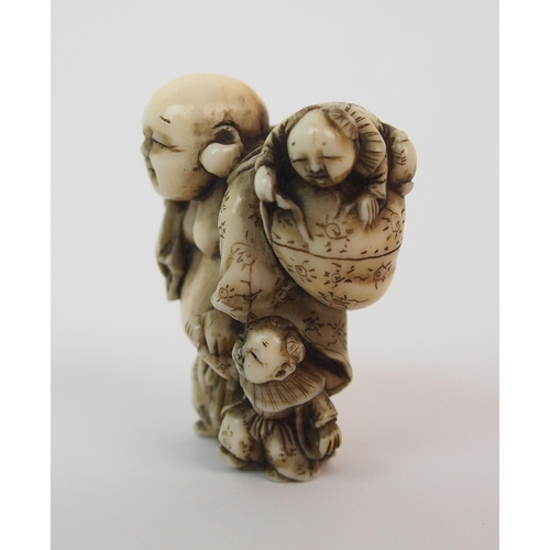 80 - A Japanese ivory netsuke