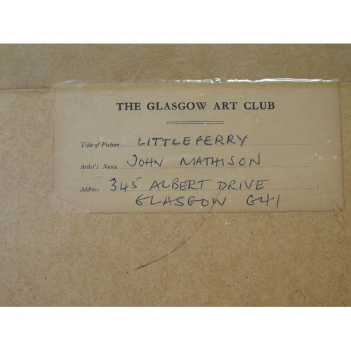 947 - JOHN MATHISON RGI (Scottish Fl. 1956 - 1981)