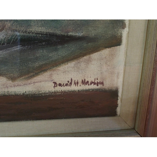 979 - DAVID M MARTIN RSW  RGI  SSA (Scottish b. 1922)