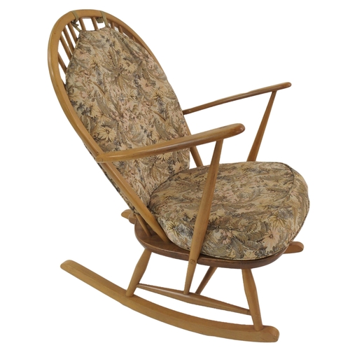 1001 - An Ercol Windsor rocking chair