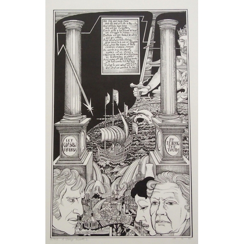 1034 - ALASDAIR GRAY (SCOTTISH B. 1934)