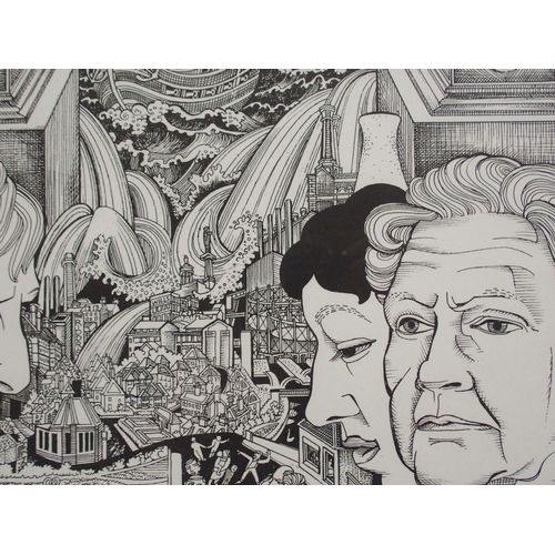 1034 - ALASDAIR GRAY (SCOTTISH B. 1934)