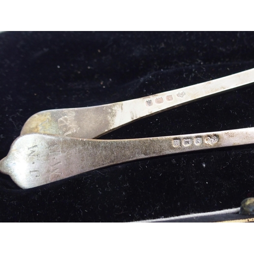 257 - A silver seal top spoon