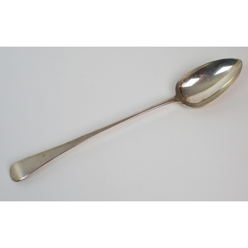 284 - A George III silver basting spoon