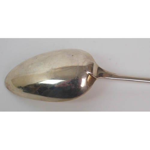 284 - A George III silver basting spoon