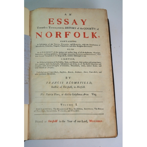 380 - An Essay Towards a Topographical History of the County of Norfolk