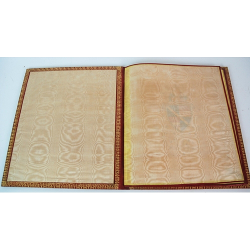 385 - A Victorian illuminated presentation book