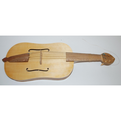 397 - A 20th Century medieval vielle/fiddle