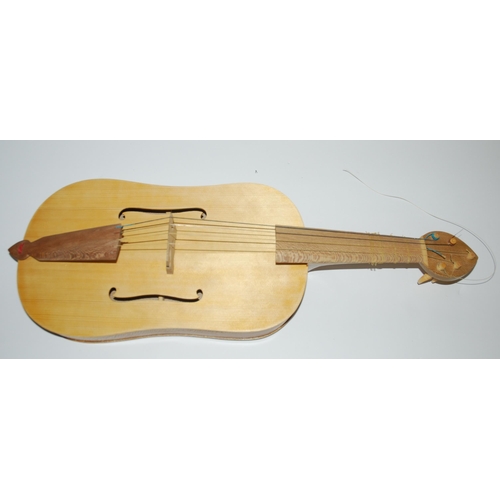 397 - A 20th Century medieval vielle/fiddle