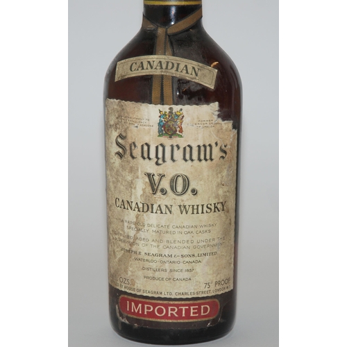 536 - A Bottle of Seagram's V.O. Canadian Whisky